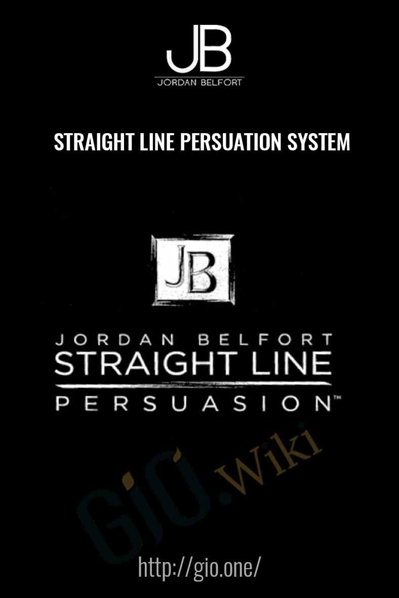 Straight Line Persuation System - Jordan Belfort