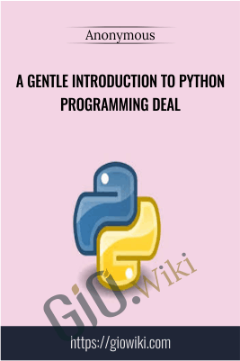 A Gentle Introduction to Python Programming deal