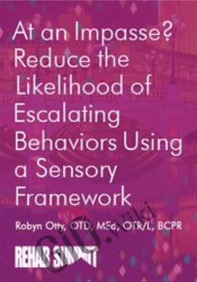 At an Impasse? Reduce the Likelihood of Escalating Behaviors Using A Sensory Framework - Robyn Otty