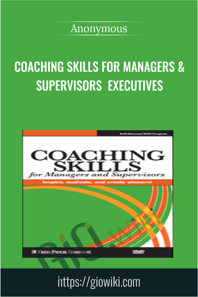 Coaching Skills for Managers & Supervisors