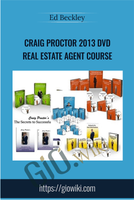 Craig Proctor 2013 DVD Real Estate Agent Course - Ed Beckley