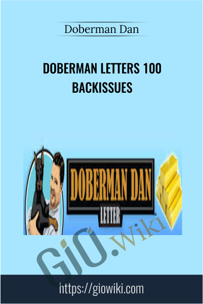 Doberman Letters 100 Backissues - Doberman Dan