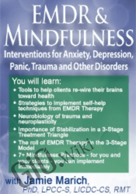 EMDR & Mindfulness: Interventions for Anxiety, Depression, Panic, Trauma, and Other Disorders - Jamie Marich