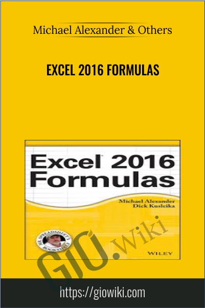 Excel 2016 Formulas - Michael Alexander & Others