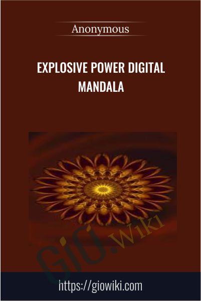 Explosive Power Digital Mandala