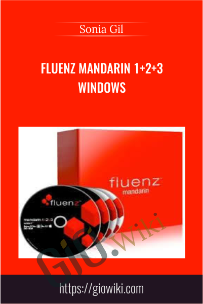 Fluenz Mandarin 1+2+3 Windows -  Sonia Gil