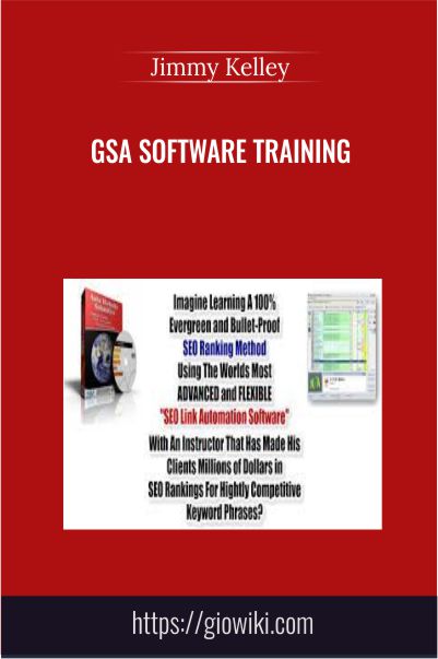 GSA Software Training – Jimmy Kelley