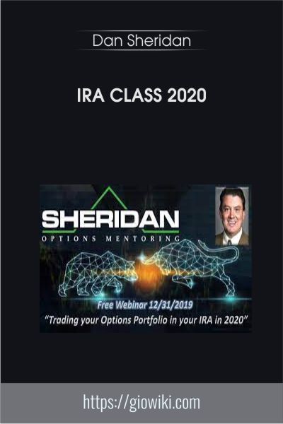 IRA Class 2020 - Dan Sheridan