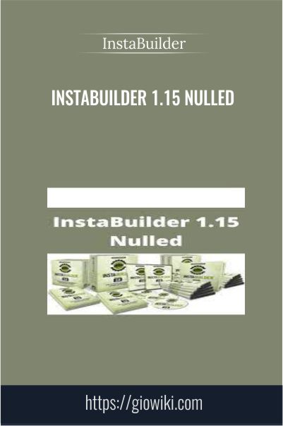 InstaBuilder 1.15 Nulled - InstaBuilder