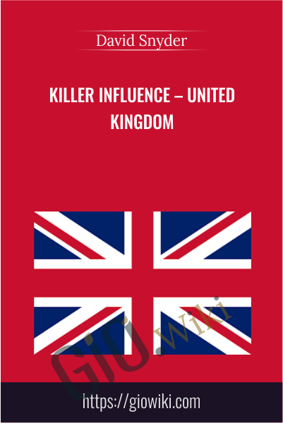 Killer Influence – United Kingdom - David Snyder