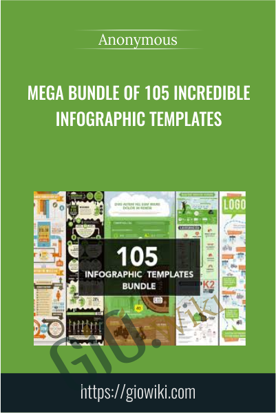 Mega Bundle of 105 Incredible Infographic Templates