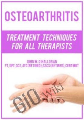 Osteoarthritis: Treatment Techniques for All Therapists - John W. O’Halloran
