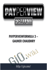 PayPerViewFormula 3 – Gauher Chaudhry