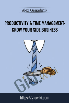 Productivity & Time Management: Grow Your Side Business - Alex Genadinik