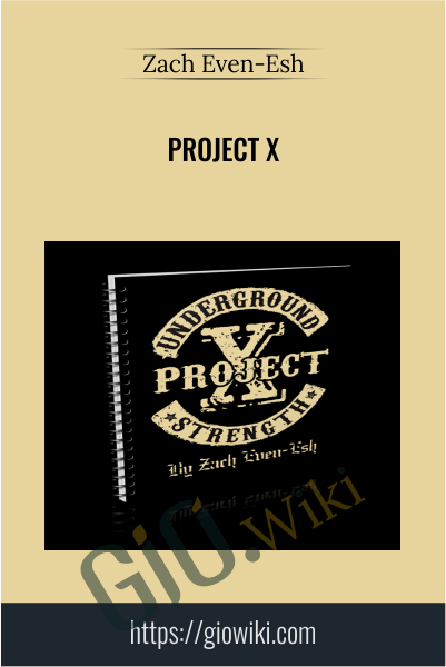 Project X - Zach Even-Esh