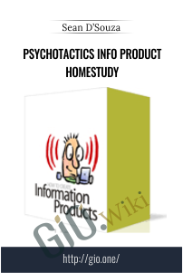 Psychotactics Info Product HomeStudy – Sean D’souza