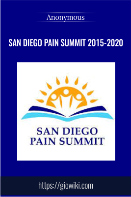 San Diego Pain Summit 2015-2020