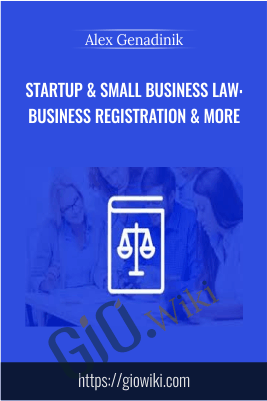 Startup & small business law: business registration & more - Alex Genadinik