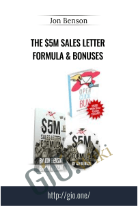 The $5M Sales Letter Formula & Bonuses –  Jon Benson