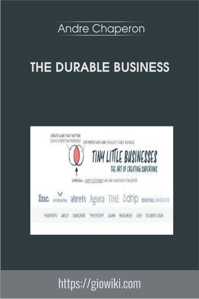 The Durable Business - Andre Chaperon