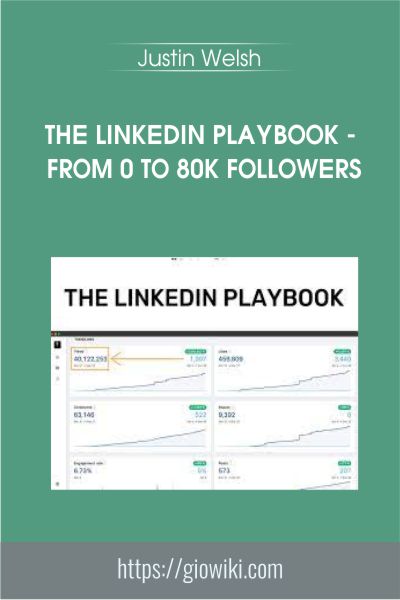 The LinkedIn Playbook-From 0 to 80k Followers - Justin Welsh