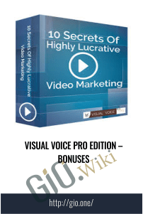 Visual Voice Pro Edition – Bonuses