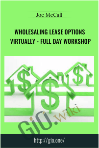 Wholesaling Lease Options Virtually - Full Day Workshop