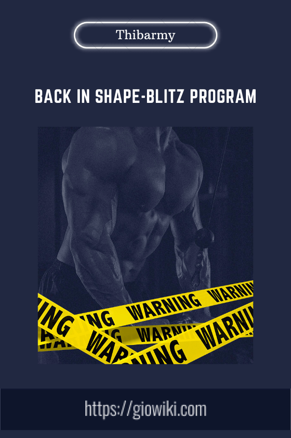 Back In Shape-Blitz Program - Thibarmy