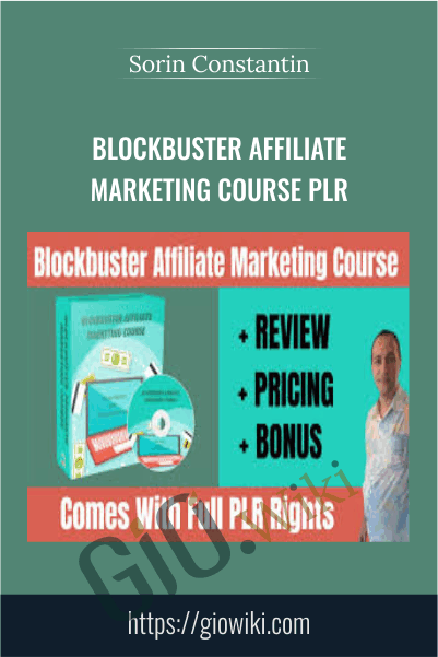 Blockbuster Affiliate Marketing Course PLR