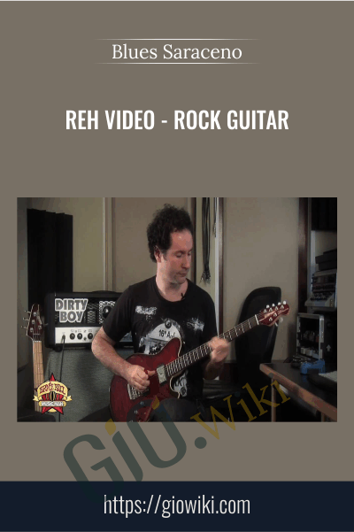 REH Video - Rock guitar - Blues Saraceno