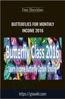 Butterflies for monthly Income 2016 – Dan Sheridan