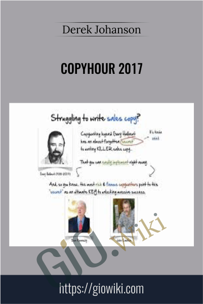 Copyhour 2017 - Derek Johanson