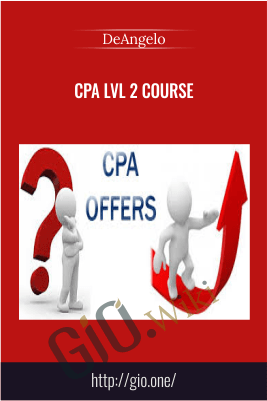CPA Lvl 2 Course – DeAngelo