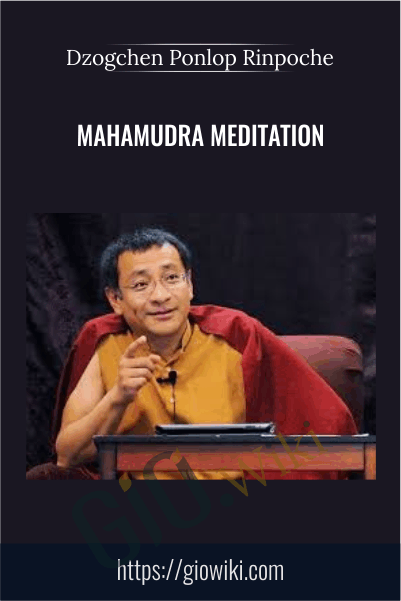 Mahamudra Meditation – Dzogchen Ponlop Rinpoche