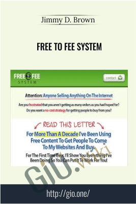 Free to Fee System – Jimmy D. Brown