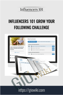 Influencers 101 Grow Your Following CHALLENGE
