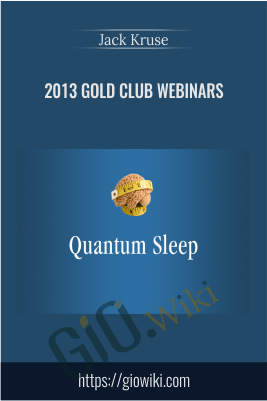 2013 Gold Club Webinars - Jack Kruse