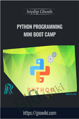 Python Programming Mini Boot Camp - Joydip Ghosh