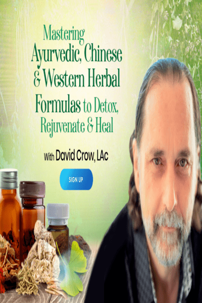 Mastering Ayurvedic, Chinese & Western Herbal Formulas to Detox, Rejuvenate & Heal - David Crow, LAc