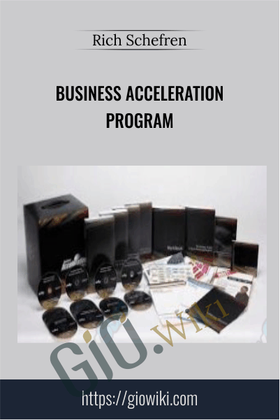 Business Acceleration Program - Rich Schefren