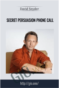 Secret Persuasion Phone Call – David Snyder
