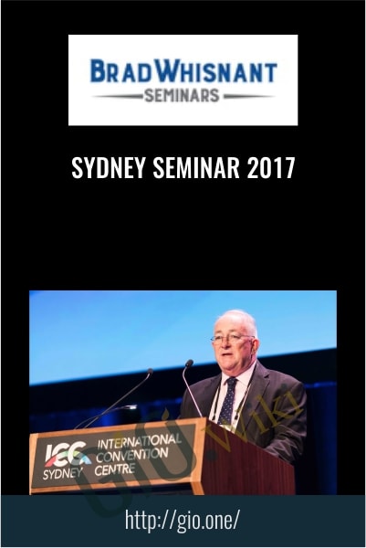Sydney Seminar 2017 - Brad Whisnant
