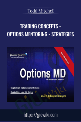 Trading Concepts - Options Mentoring - Strategies - Todd Mitchell