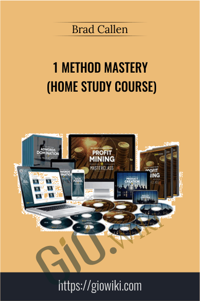 1 Method Mastery (Home Study Course) - Brad Callen