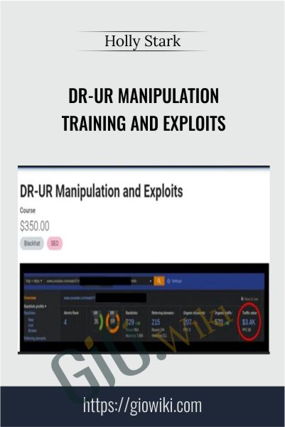 DR-UR Manipulation Training and Exploits – Holly Stark