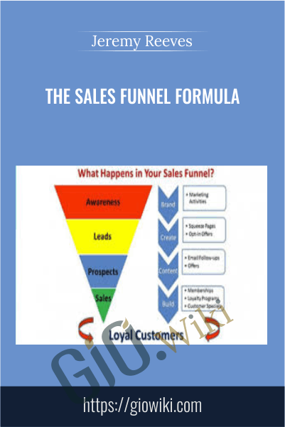 The Sales Funnel Formula - Jeremy Reeves