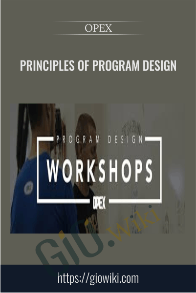 Principles of program design - OPEX