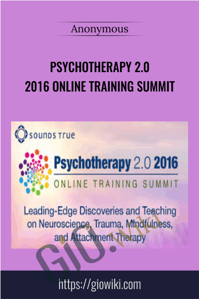 Psychotherapy 2.0 2016 Online Training Summit