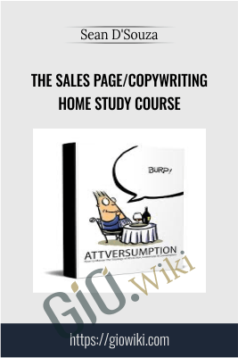 The Sales Page/Copywriting Home Study Course – Sean D'Souza