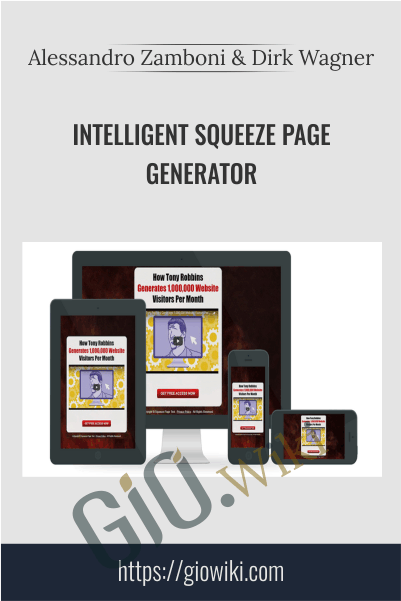 Intelligent Squeeze Page Generator - Alessandro Zamboni & Dirk Wagner